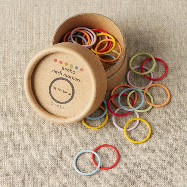CocoKnits Colored Ring Stitch Marker - Jumbo