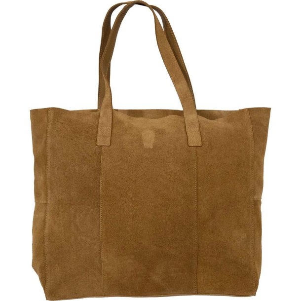 Renee - Shopper i ruskind - Camel 