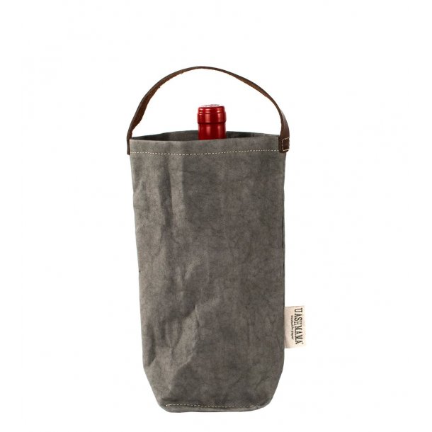 Uashmama - Wine Bag incl. Cooler Fv. Dark Grey