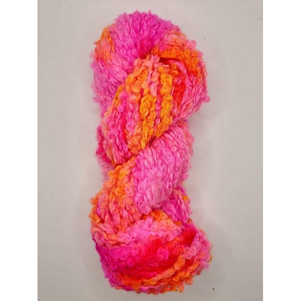 Handdyed - Bulky Alpaca Boucl Fv. 17 Multi