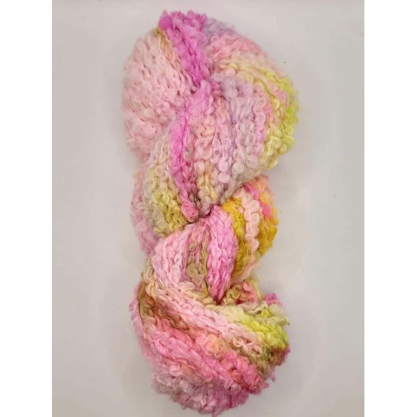 Handdyed - Bulky Alpaca Bouclé Fv. 86 Multi