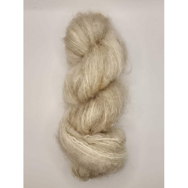 Handdyed - Tyk Mohair Fv. 15 Multi