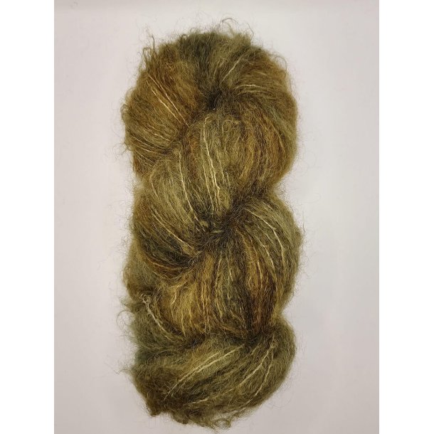 Handdyed - Tyk Mohair Fv. 206 Multi