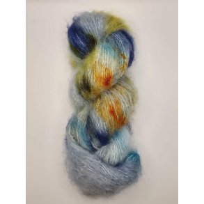 Handdyed - Tyk Mohair Fv. 68 Multi