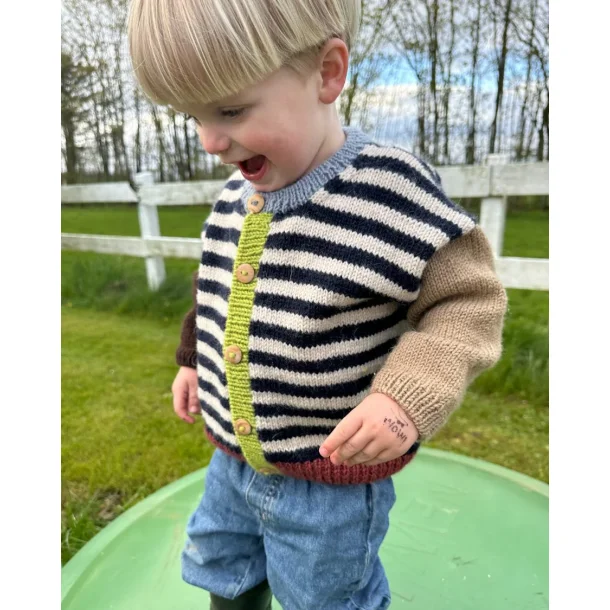 Petiteknit - Holger Cardigan - Enkeltopskrift