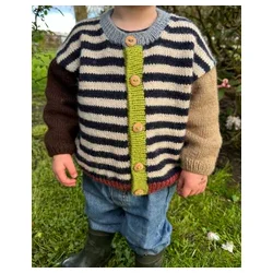 Petiteknit - Holger Cardigan - Enkeltopskrift