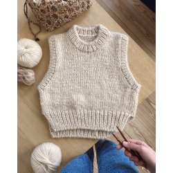 Petiteknit - Holiday Slipover - Enkeltopskrift
