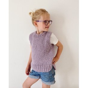 Petiteknit - Holiday Slipover Junior - Enkeltopskrift