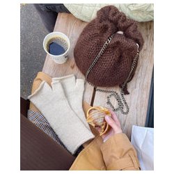 Petiteknit - For til Taske med rund bund - � 58 cm. Natur