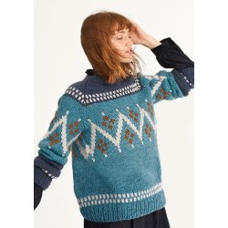 Sandnes - Blfjell Genser - Enkeltopskrift iiS Woodling_3-2