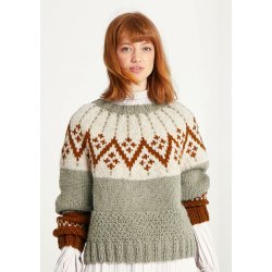 Sandnes - Bursfjell Genser - Enkeltopskrift iiS Woodling_3-3