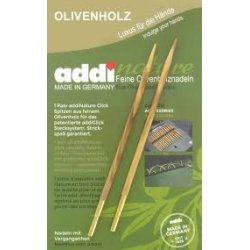 Addi Natura - Oliventrs udskiftelige rundpinde.