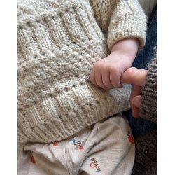 PetiteKnit - Ingrid Sweater Baby - Enkeltopskrift