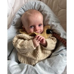 PetiteKnit - Ingrid Sweater Baby - Enkeltopskrift