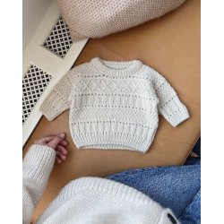 PetiteKnit - Ingrid Sweater Baby - Enkeltopskrift