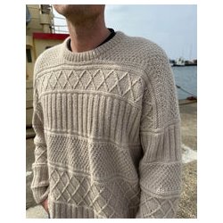 Petiteknit - Ingrid Sweater Man - Enkeltopskrift