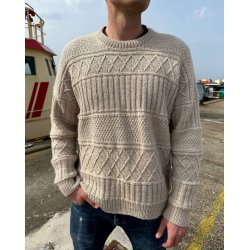 Petiteknit - Ingrid Sweater Man - Enkeltopskrift