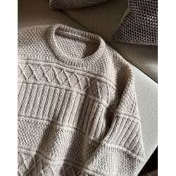 Petiteknit - Ingrid Sweater Man - Enkeltopskrift