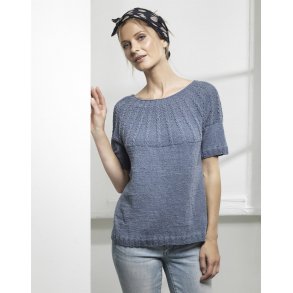 Jeans Sommerbluse - Cewec - Enkeltopskrift nr 4900