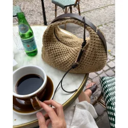 Petiteknit - Rem i lder til Juno Bag