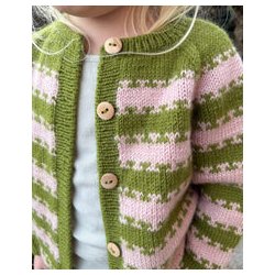 Petiteknit - Key Cardigan Junior - Enkeltopskrift