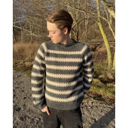 Petiteknit - Key Sweater Man - Enkeltopskrift