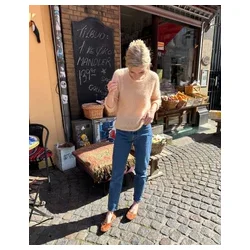 Petiteknit - Kumulus Bluse O-neck - Enkeltopskrift