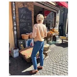 Petiteknit - Kumulus Bluse O-neck - Enkeltopskrift