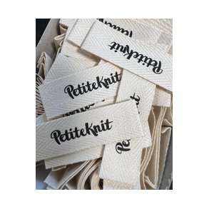 Petiteknit Label - Pose med 10 Stk