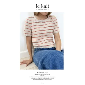 Julienne Tee - Le Knit Enkeltopskrift LHS-47