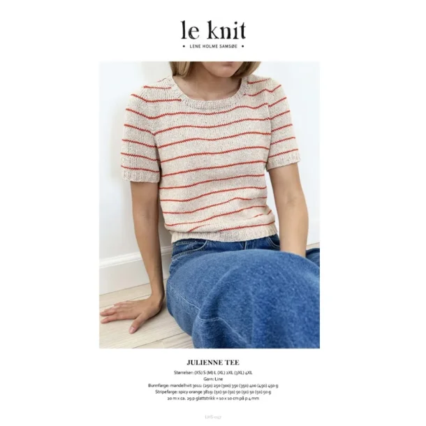 Julienne Tee - Le Knit Enkeltopskrift LHS-47