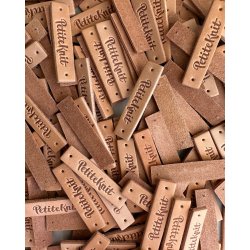 Petiteknit - L�derlabel Natur 1 Stk