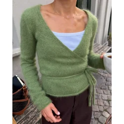 Petiteknit - Lucy Wrap - Enkeltopskrift