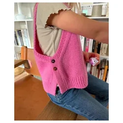 Petiteknit - Lulu Slipover Junior - Enkeltopskrift