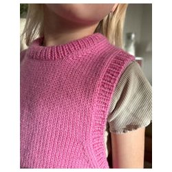 Petiteknit - Lulu Slipover Junior - Enkeltopskrift