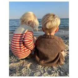 Petiteknit - Eva Cardigan Junior - Enkeltopskrift