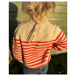 Petiteknit - Lyon Sweater Junior - Enkeltopskrift