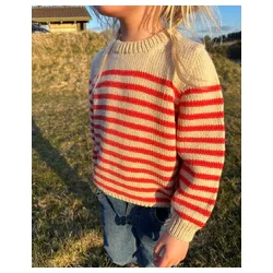 Petiteknit - Lyon Sweater Junior - Enkeltopskrift