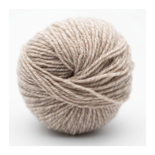 Kremke - 2-Tone Eco Cashmere Farve 61226 Lys Brun Merglet