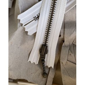 YKK Lynls 6mm Antik Messing 20 / 35 / 45 cm Mandel