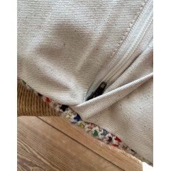 Petiteknit - Bagbekldning til pude - 50 x 50 cm