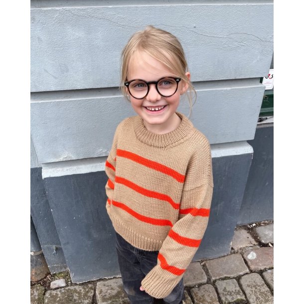 PetiteKnit - Marseille Sweater Junior - Enkeltopskrift