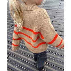 PetiteKnit - Marseille Sweater Junior - Enkeltopskrift