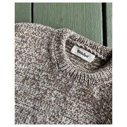 Petiteknit - Melange Sweater Baby - Enkeltopskrift