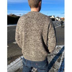 Petiteknit - Melange Sweater Man - Enkeltopskrift