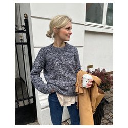Petiteknit - Melange Sweater - Enkeltopskrift