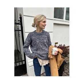 Petiteknit - Melange Sweater - Enkeltopskrift