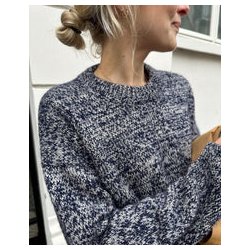 Petiteknit - Melange Sweater - Enkeltopskrift