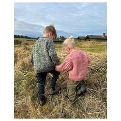 Petiteknit - September Sweater Junior - Enkeltopskrift