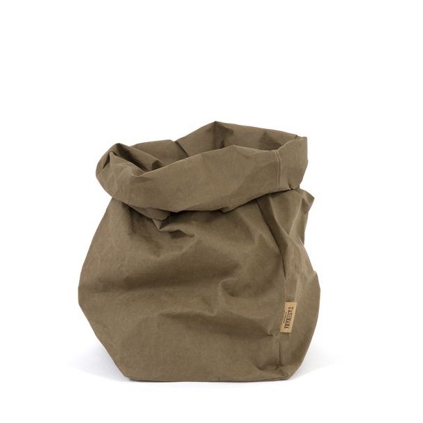 Uashmama Paper Bag - Str. 2L Fv. Oliven